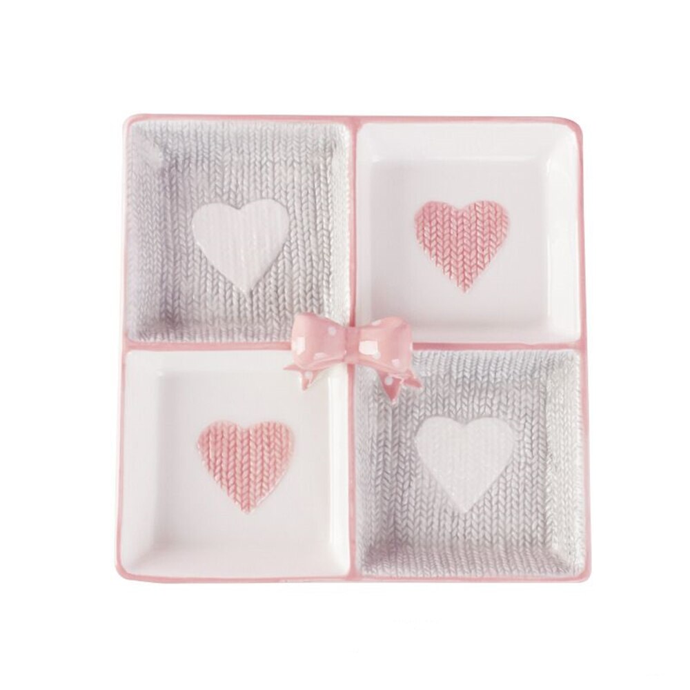 Cute Pink Mug Ceramic heart-shaped Coffee Cup with Lid Home Couple Milk Breakfast Cup Water Cup: Ivory