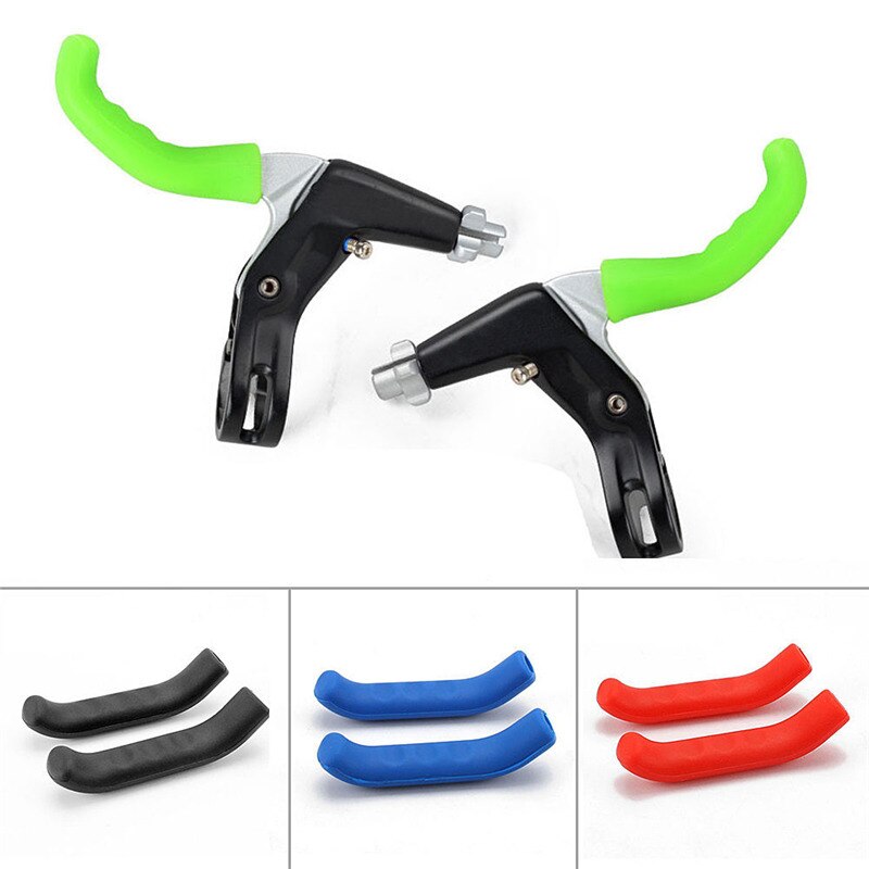 Mtb Fiets Beschermende Kleding Racefiets Protector Accessoires 1 Paar Fiets Remhendel Cover Silicone Bescherm Handvat Mouw
