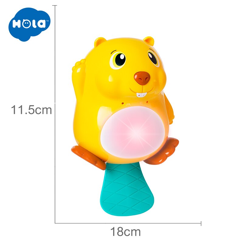 Hola 8102 Kikker Muziek Kids Bad Toy Bad Zeep Automatische Bubble Maker Baby Badkamer Speelgoed Voor Kinderen