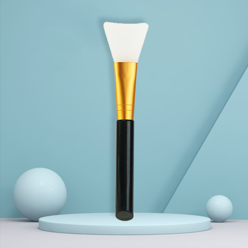 Silicone Mask Brush for DIY Facial Mask Mud Application: black