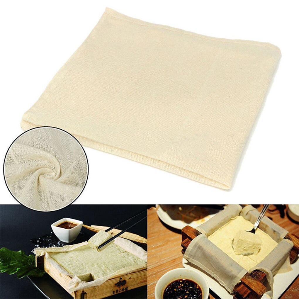 Cotton Gauze Cheese Steamed Cloth Bean Bag Filter Cloth Dot Pad Cloth Cotton Tofu Cloth Filter Bean Dregs Cloth Tofu Maker Tool