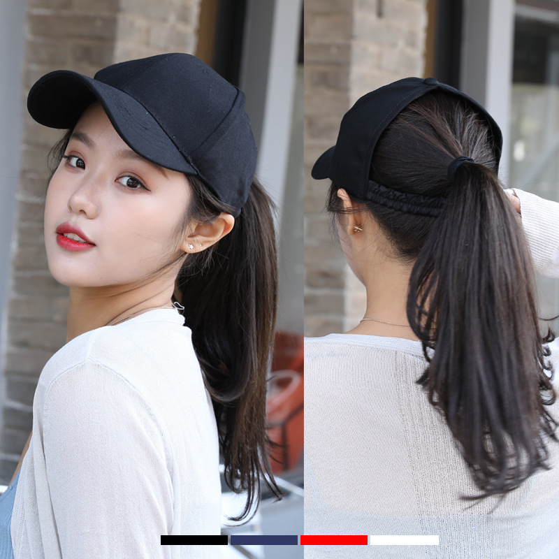 Ponytail Baseball Cap Women Snapback Hat Female Summer Sun Hats Outdoor Casual Sport Women Cap Hat Cap gorras