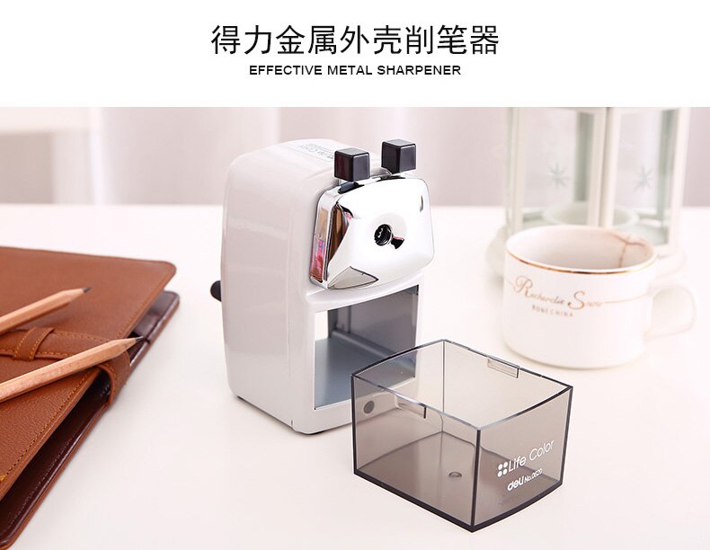 Metal pencil sharpener primary school students pencil machine Large hand pencil sharpener child pencil sharpener pen
