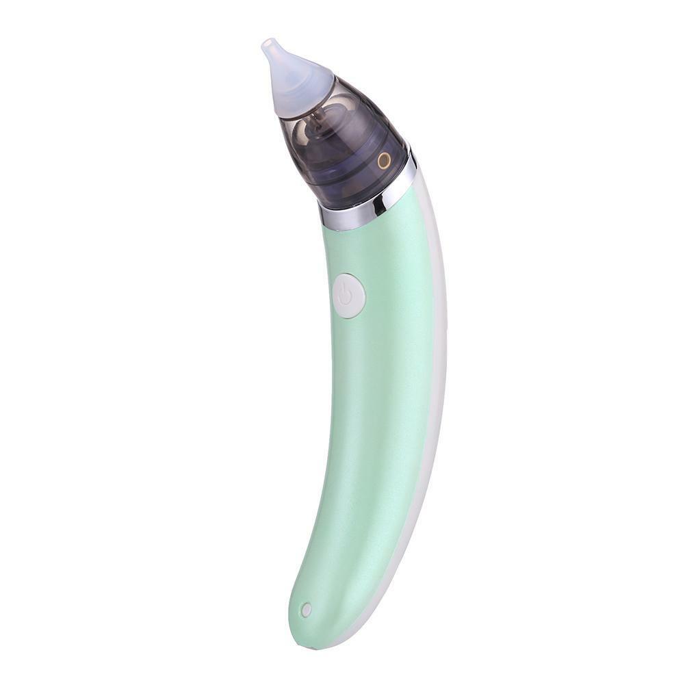 Baby Kid Neuszuiger Elektrische Babysnuiter Pasgeboren Baby Care Snot Sucker Neus Slijm Cleaner Hygiënische Neus Aspirator D30: green