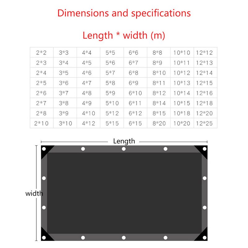 Anti-UV Shading Net Greenhouse Gazebos Sun Shelter Succulent Plant Sunshade Nets Outdoor Swimming Pool Cover Sun Shade Netting