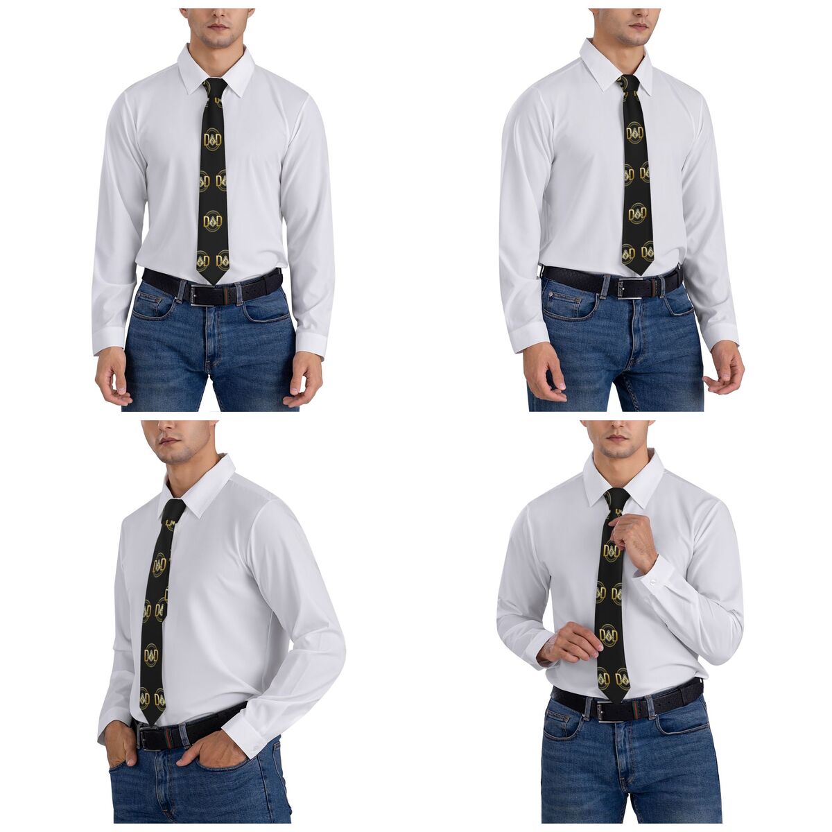 Corbatas masónicas de papá para el cuello, corbatas personalizadas para la oficina, para el Día del Padre, a la
