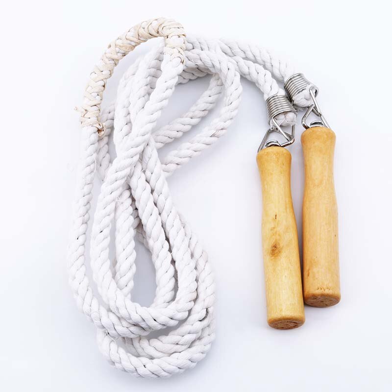 3 Meters Single Jump Ropes White Skipping Activity Fitness Equipment Exercise Long Jump Rope
