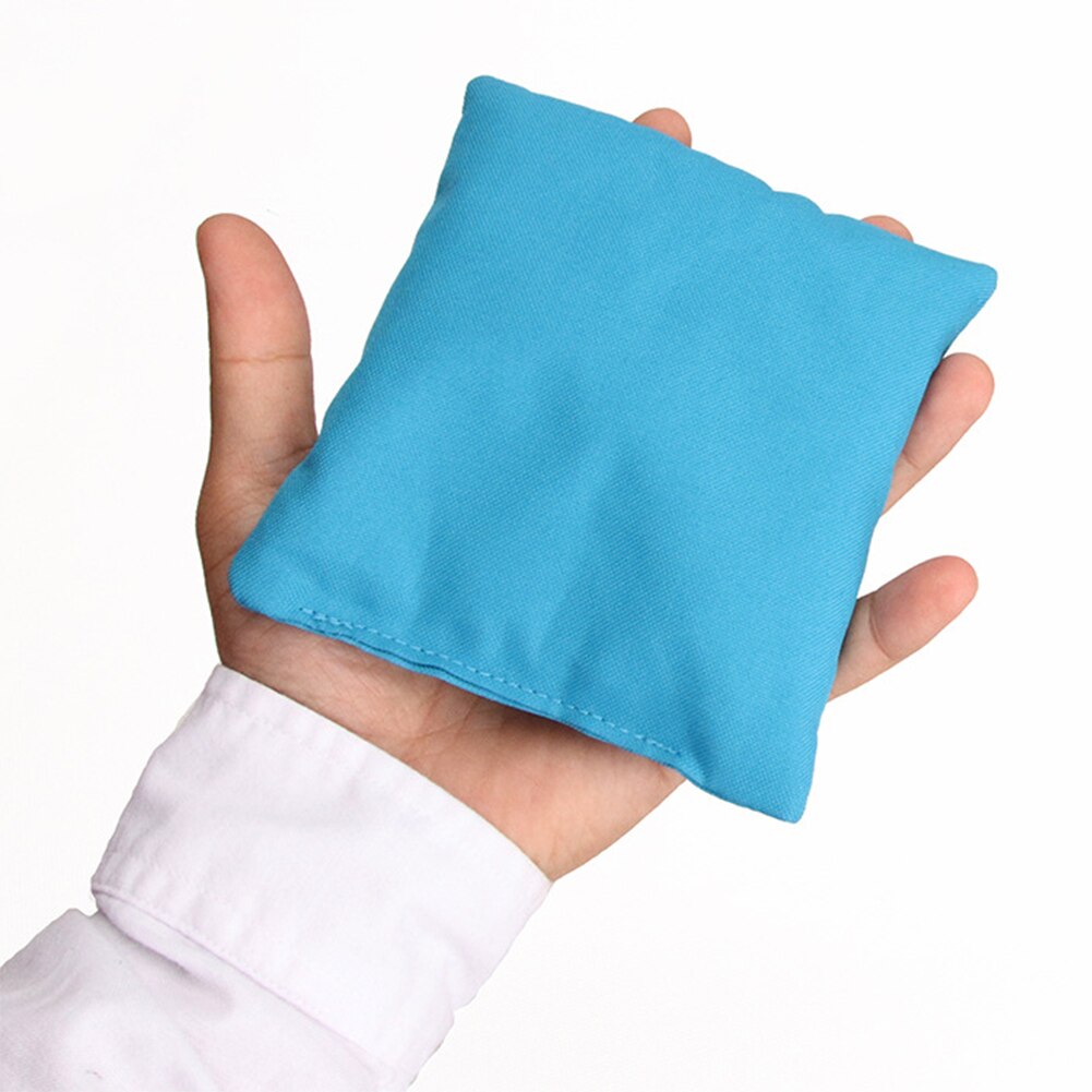 8 Stuks 10X10Cm Cornhole Zitzakken Set Corn Gevuld Cornhole Doek Zakken Training Apparatuur Voor Buiten Maïs gat Gooien Spel