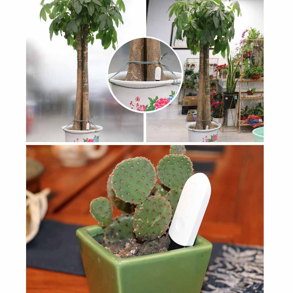 Soil Moisture Sensor Monitor Waterproof Compact Indicator Light Soil Hygrometer Humidity Plants Flowers Moist Testing Instrument