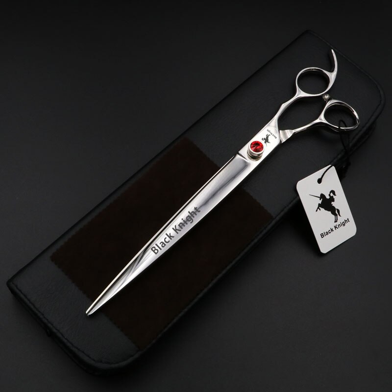 9 inch pet scissors dog grooming scissors premium super sharp pet straight shears Black Knight Beauty
