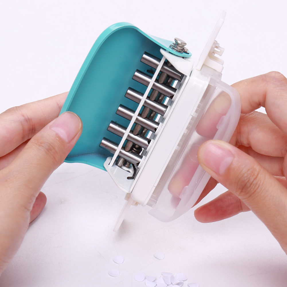 DIY 6 Hole Puncher DIY Loose Leaf Handmade Paper Punch Cutter Office Binding Supplies A4(30 Holes) B5(26 Holes) A5(20 Holes)