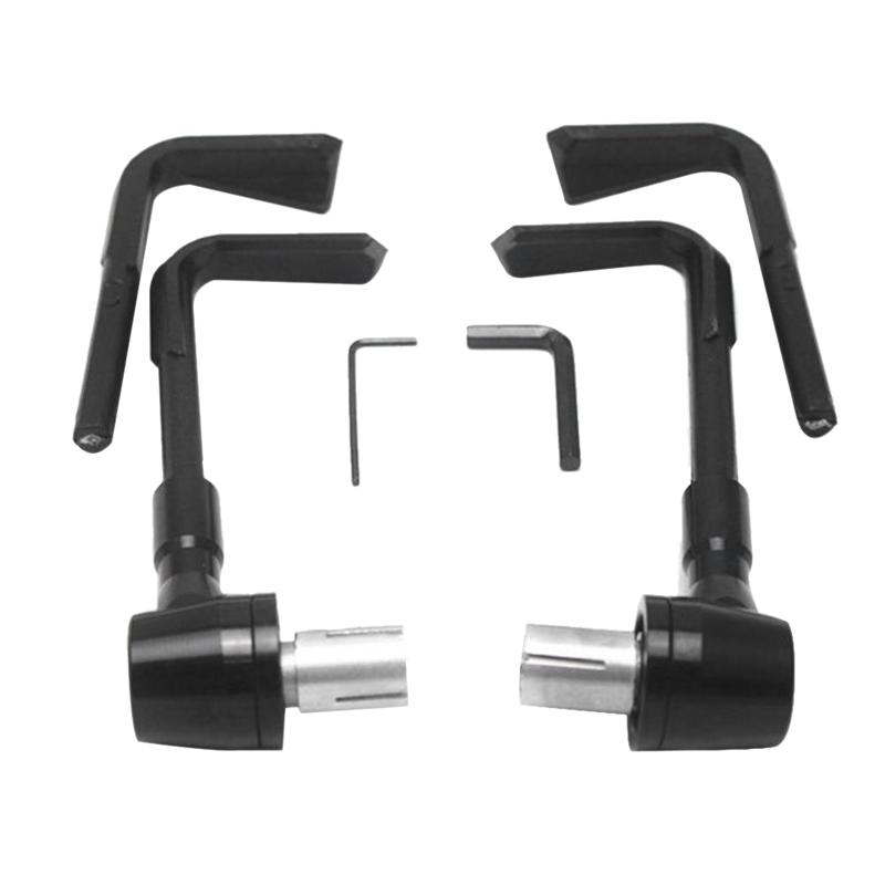 7/8 zoll 22mm Universal- Motorrad Hebel Zubehör Motorrad Bremse Cnc Griff Schutz Horn Griff Bruch: rot