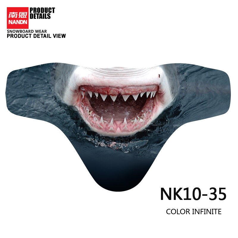 Kreatywny wiatroszczelna odkryty polar termiczna chustka pół twarzy szalik ochrona UV maska narciarska szyi cieplej pokrywa zima Snood Unisex: NK10-35