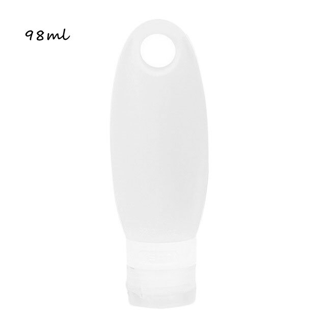 55ml Silicone Sauce Squeeze Bottle ,Salad Dressing Containers,Portable Soft Leak Proof Squeezable Bottle for Salad Sauce: 98ml White