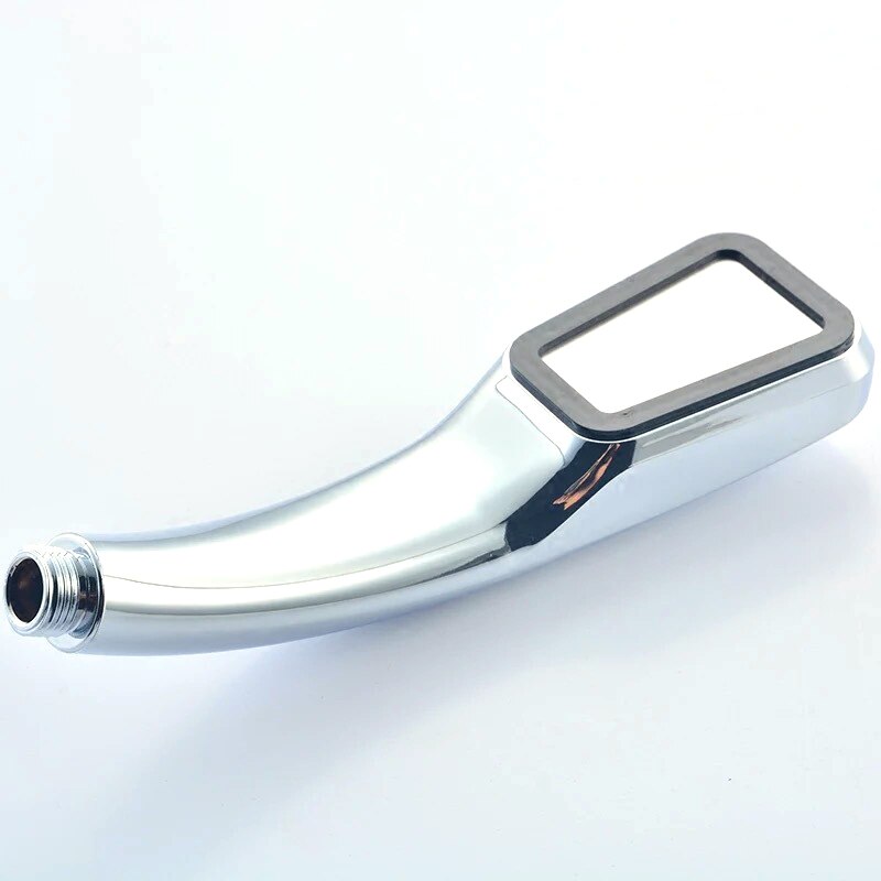 1PC Bathroom Faucet Replacement Parts Pressurized Nozzle Shower Head ABS High Pressure Water Saving Rainfall Chrome Shower Head: style2