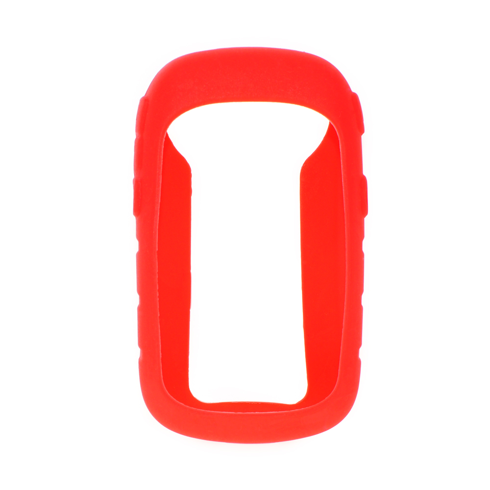 Silikonebeskyttelsesdæksel beskyttelsesfilm til garmin etrex 10 20 30 10x 20x 30x udendørs vandring håndholdt gps navigator tilbehør: Rød