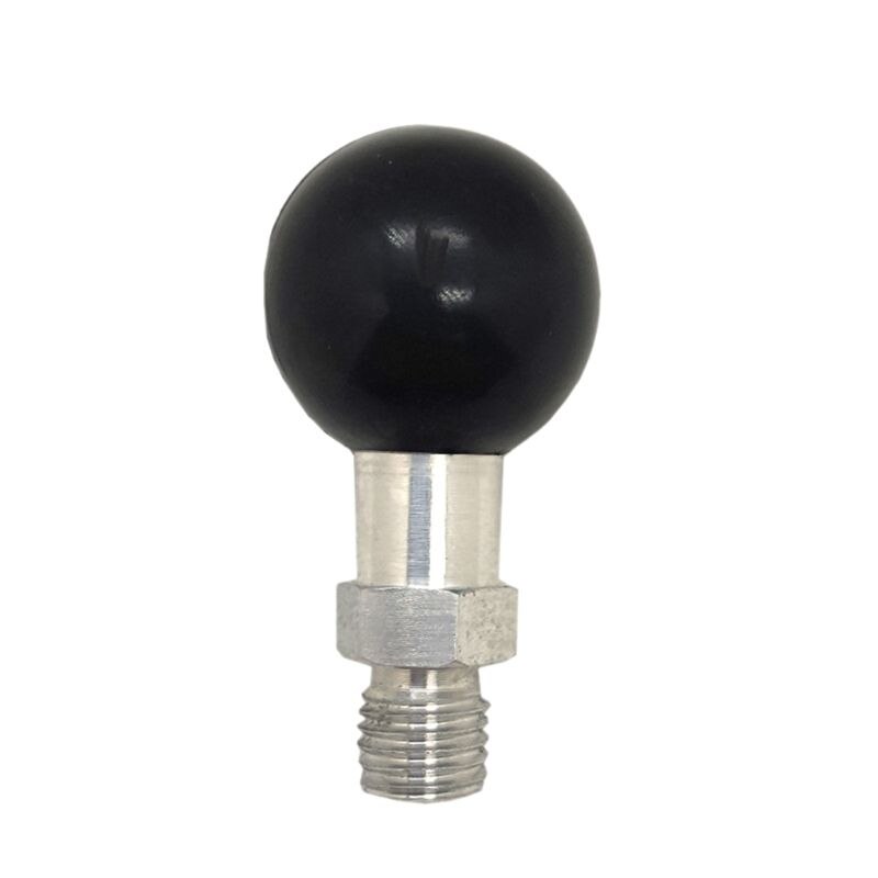 Suporte para telefone de motocicleta, esfera de base m10 x 1.25 macho com rosca para montagem de moto e ram, 1 peça: Default Title