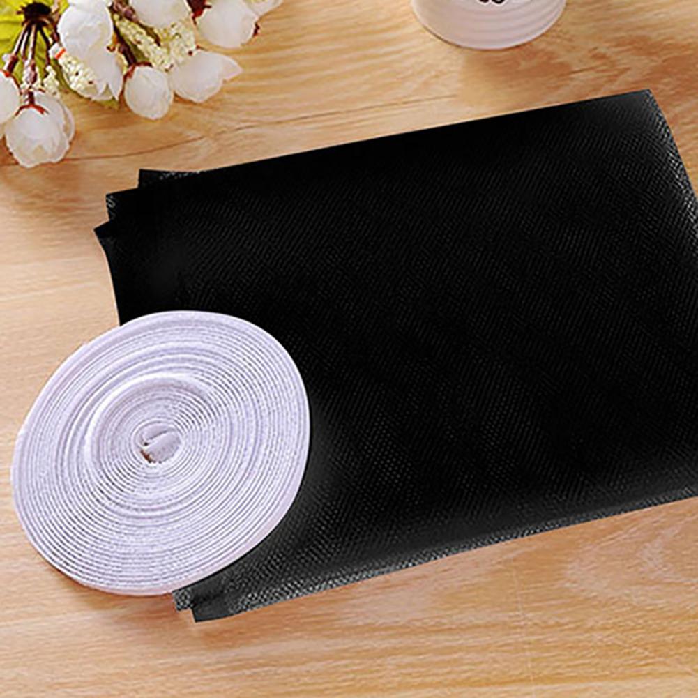 Self-adhesive Translucent Mesh Window Net Screen Black Window Netting Against Mosquitoes