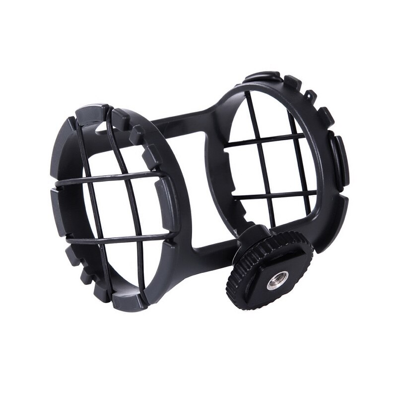 Microphone Shock Mount BOYA BY-C03 Shoe Shockmount for micorpohone 1" to 2" in Diameter BY-VM300PS BY-V02 Zoom H1 h1n Recorder