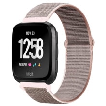 Strap for Fitbit Versa 2 band correa Smart watch replacment Watchband Nylon Sport Loop Bracelet correa Fitbit Versa 2 band