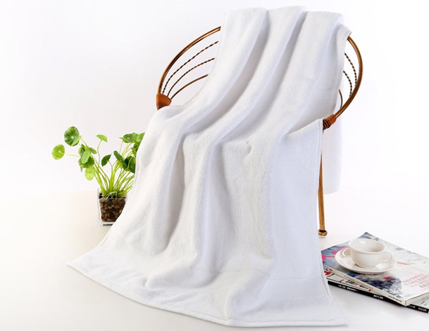 Toallas de algodón egipcio de 650g, 1 toalla de baño vs 2, paño facial para viajes, SPA, gimnasio, golf, baño, súper absorbente, 3 unids/set por juego: Blanco