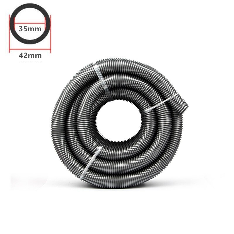 Inner 35mm / Outer 42mm Universal Vacuum Cleaner Threaded Tubular Bellows Industrial Vacuum Cleaner Parts Hose Bellows