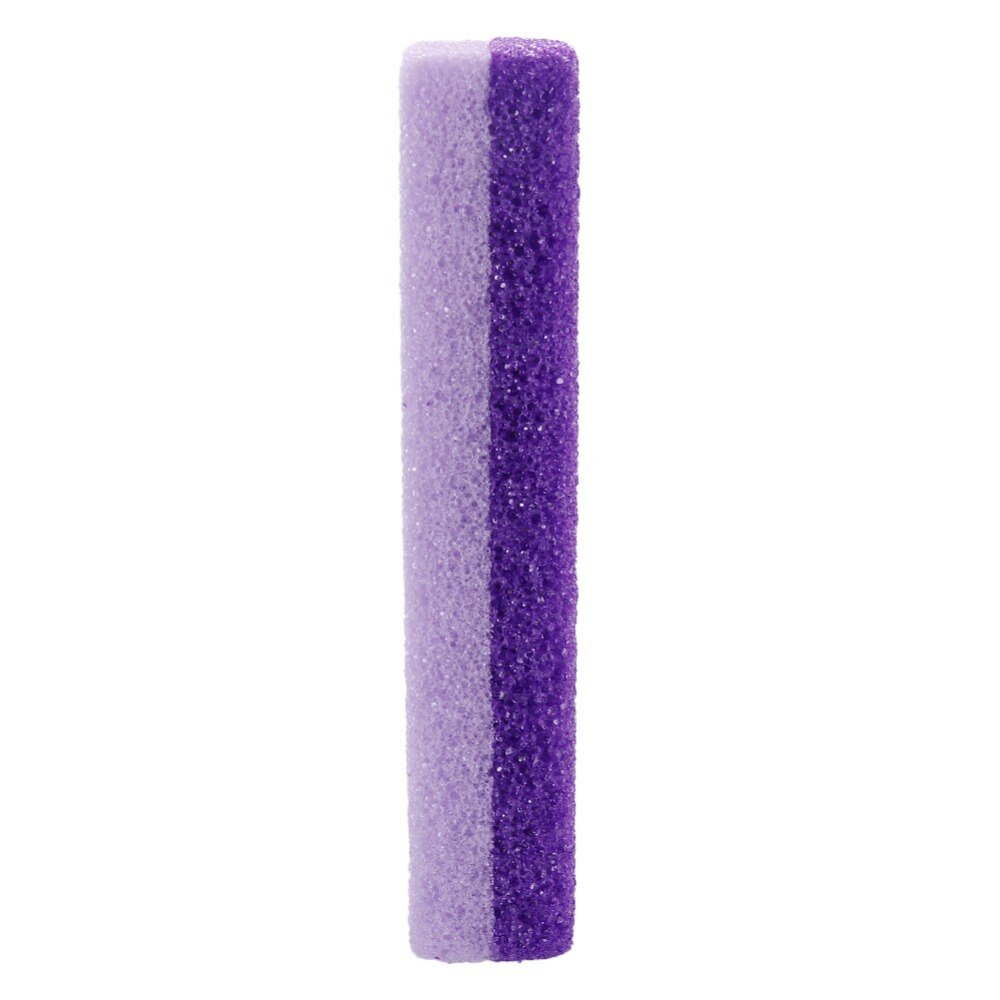 Pimpsten exfoliera fot fotvård död torr hud förhårdnader pedikyr död hård grov hudborttagningsmedel skrubberverktyg lila  #279833