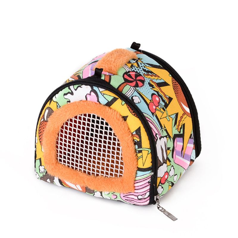 Sac de voyage Portable pour animaux | Petit sac de transport de Hamster, sac hérisson d'extérieur respirant