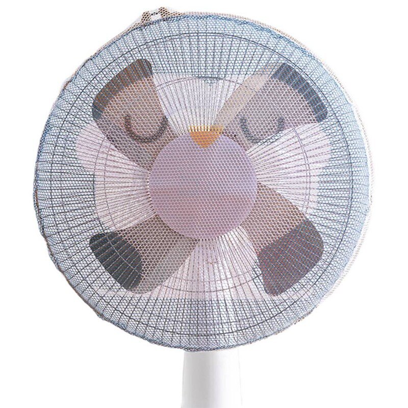 Home Use White Electric Fan Covers for Baby Kids Finger Protector Safety Mesh Nets Cover Fan Guard Home Office Dust Cover: GY-L