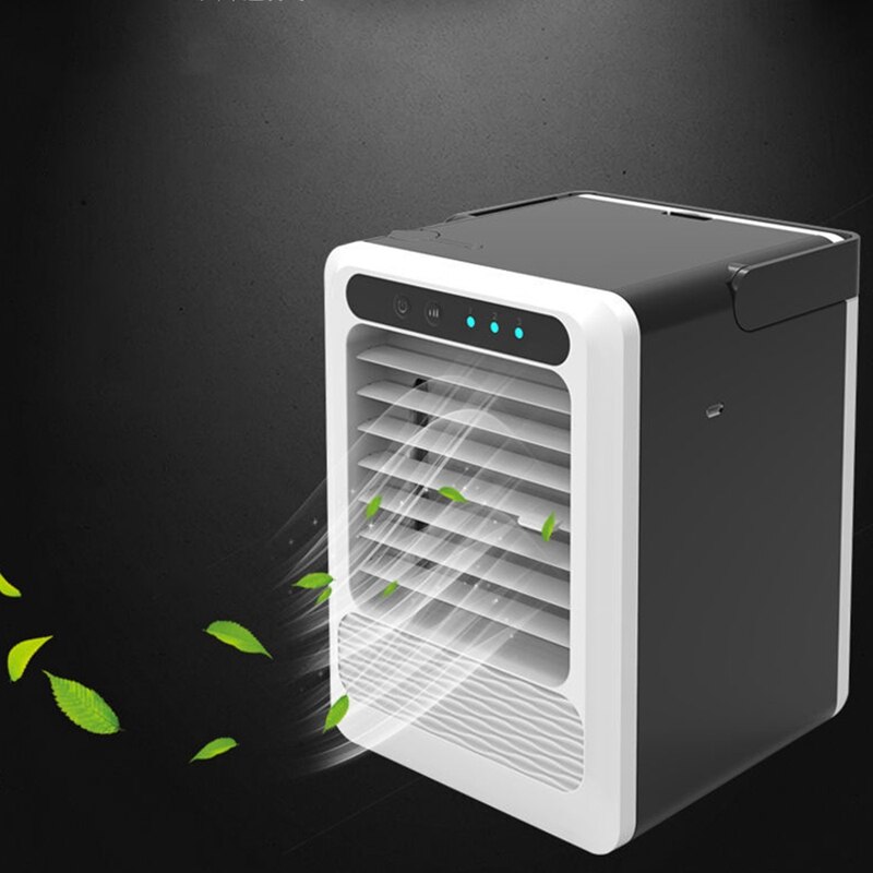 Portable Air Conditioner Fan, 3 In 1 Personal Space Air Cooler, Humidifier, Purifier, Desktop Cooling Fan Personal Table Fan Use