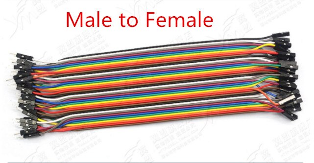 Cable Dupont Jumper Wire Dupont 40Pin 10 CM/15 CM/20 CM macho a macho + hembra a hembra Jumper Wire Dupont Cable