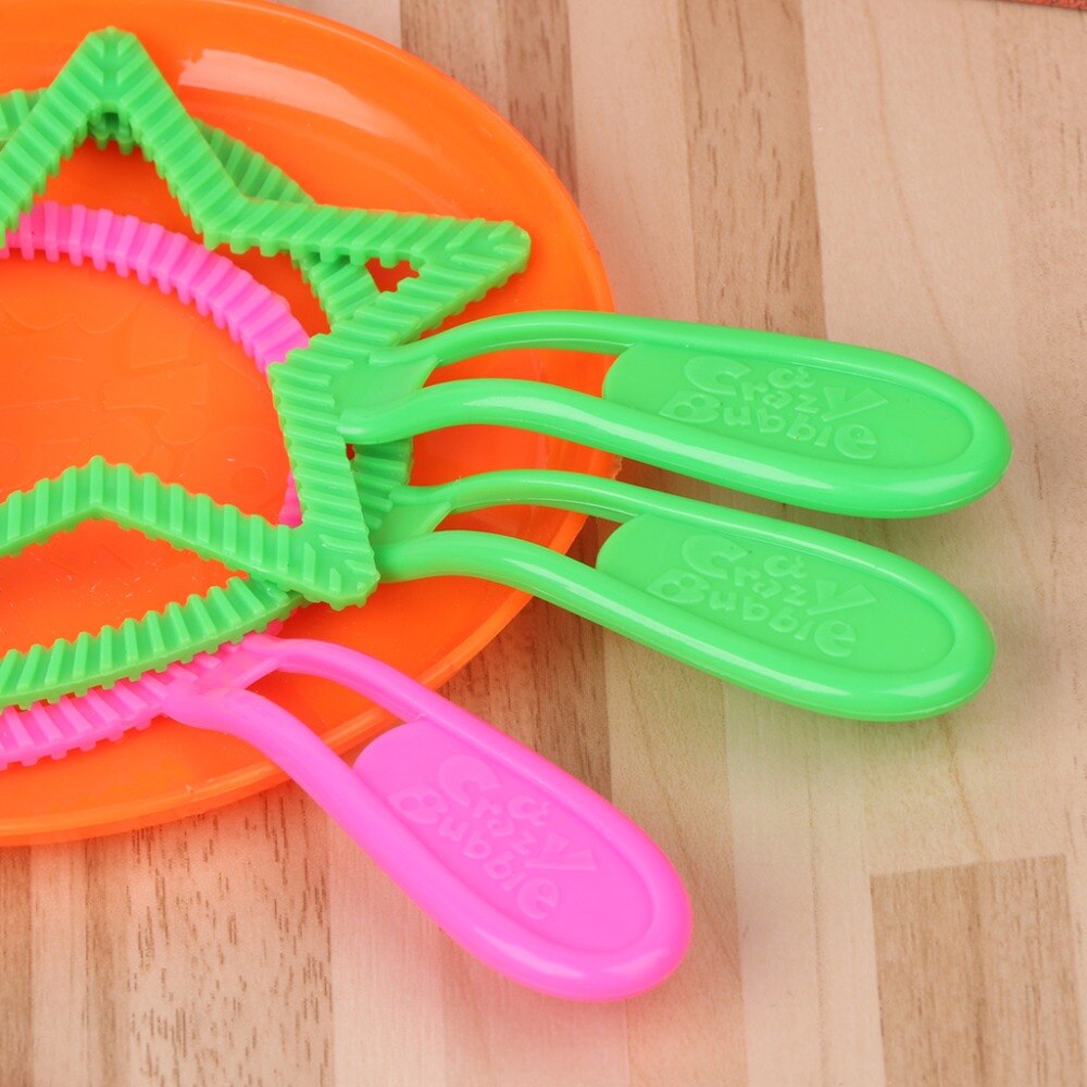 6 Stuks Blazen Bubble Zeep Gereedschap Speelgoed Bubble Sticks Set Outdoor Speelgoed Kinderen Speelgoed