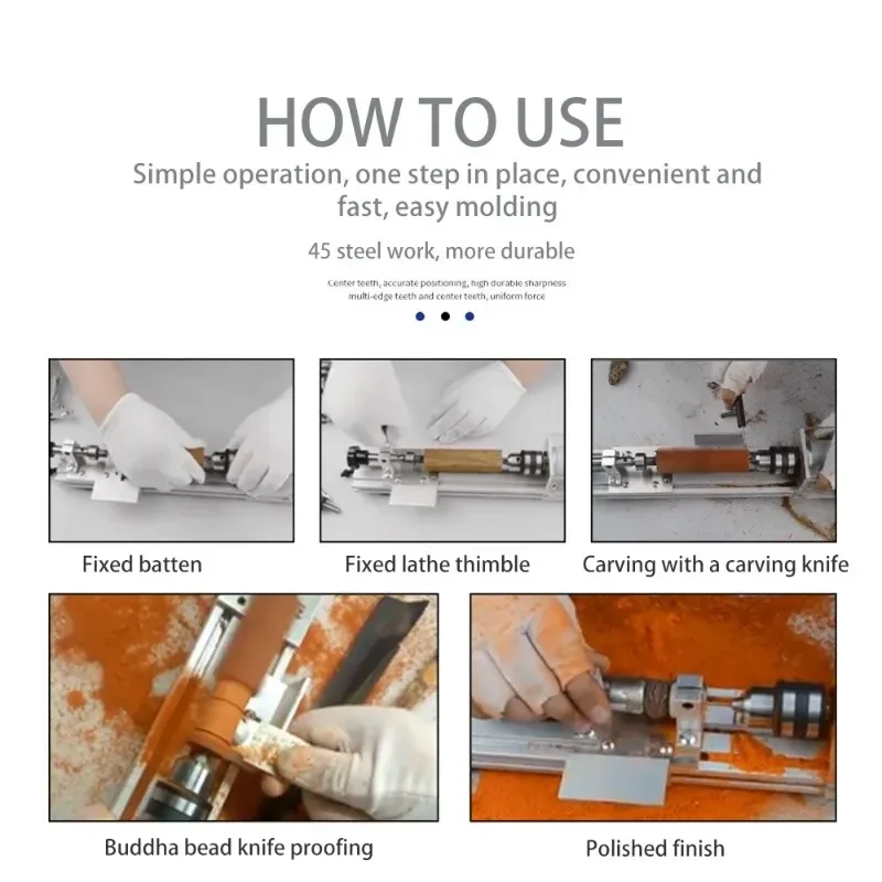 Universele Draaibank Hardware-Accessoires, Draaiend Middenkop Elektrisch Gereedschap Mini Draaibank Beading Machine Diy Accessoires Gereedschapsonderdelen