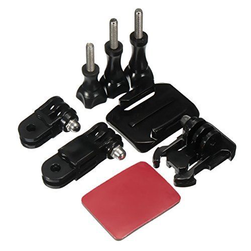 Adjustment Curved Adhesive Helmet Side Mount Kit Sports DV accessories For GoPro