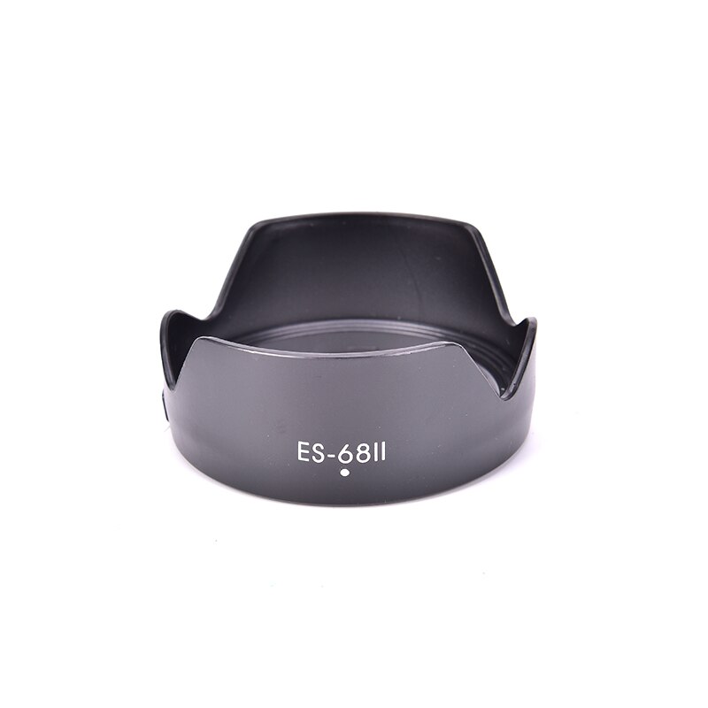 For Camera EF 50mm f/1.8 STM 49mm Lens ES-68II Lens Hood Shade Lens Hood Screw Mount Flower Shape Tool