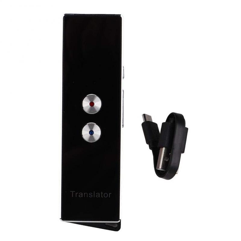 1Pc Hoge Qulity Voor Translaty Smart Instant Real Time Voice Multi-Languagestranslator Voor Alle Mobiele Telefoon: Blauw