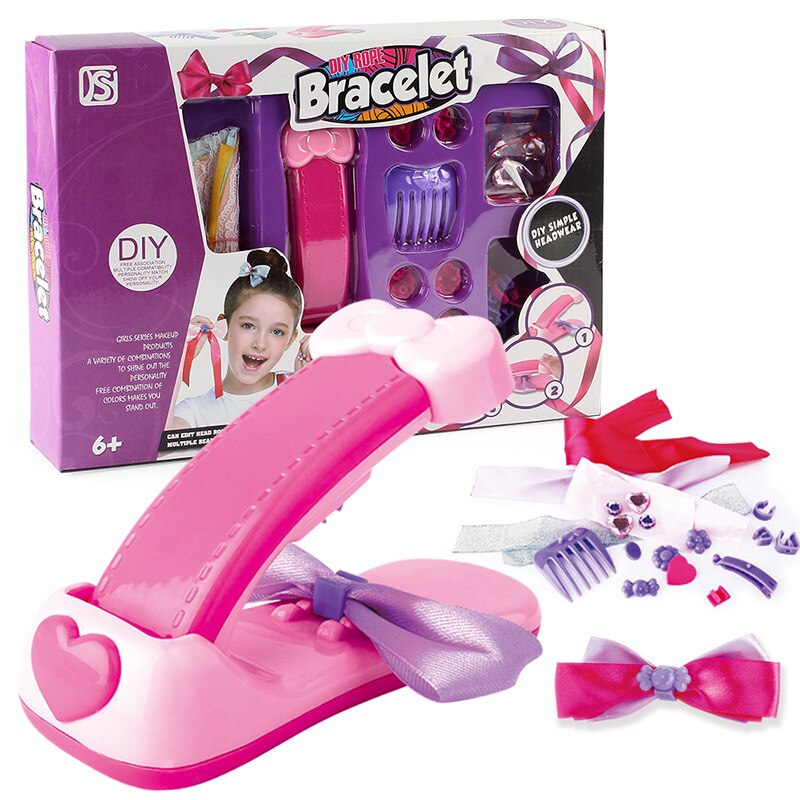 Elektrische Automatische Haar Braider Diy Stijlvolle Vlechten Kapsel Tool Twist Braider Machine Haar Vlecht Weave Roller Speelgoed Voor Meisje