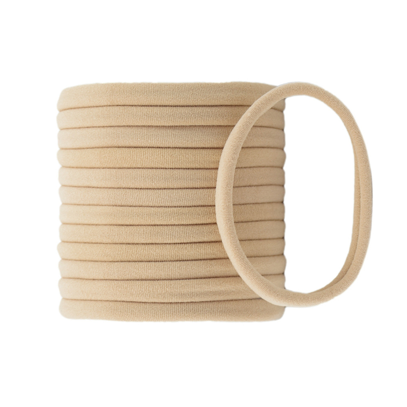 10 pièces/ensemble bandeaux en Nylon souple pour enfants fille bricolage accessoires de cheveux