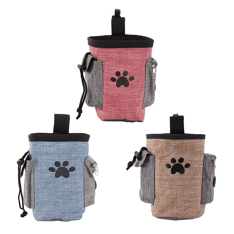 Tragbare Hund Ausbildung Saures Tasche Tierfutter Tasche Welpen Snack Belohnung Taille Tasche Wandern Snack Tasche Abnehmbare Hund Ausbildung Pack S