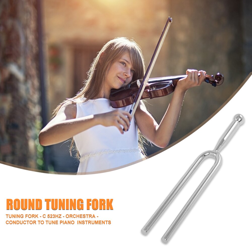 Practical A Tuning Fork Stainless Steel A Tone Tuning Fork Tuner Musical Instrument Accessories for Violin Guitar