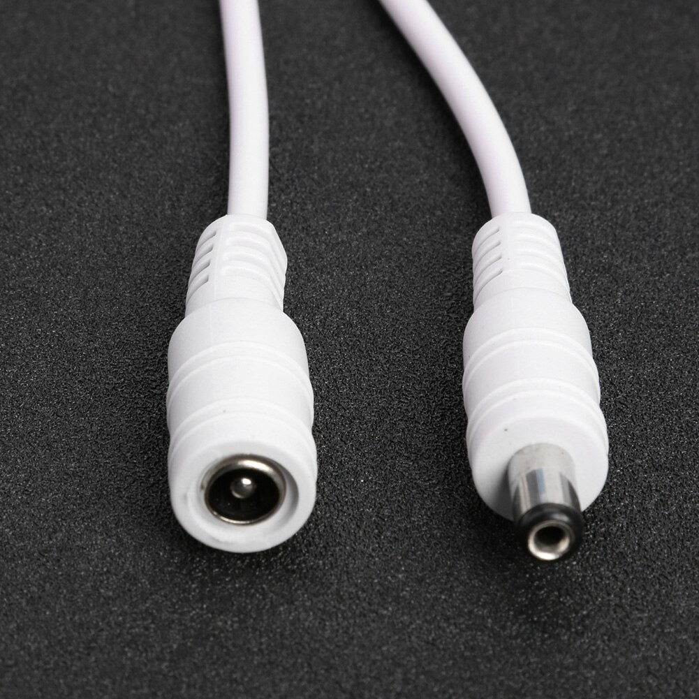 DC 12V-24V Power Extension Cord Cable 5.5x2.1mm Male Female Power Adapter Wire for CCTV Camera Home Appliance