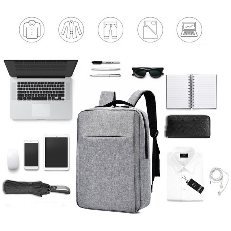Hommes sacs à dos USB Interface épaules antivol voyage sac à dos Nylon étanche sacoche pour ordinateur portable étudiants cartables Mochila