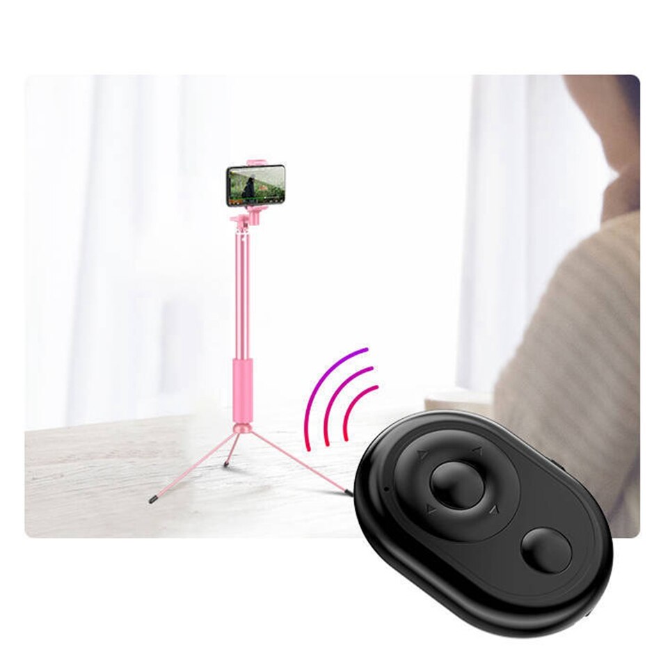 Universele Mobiele Telefoon Selfie Camera Shutter Bluetooth-Compatibele Afstandsbediening Knop Voor Tik Tok E-Book Draadloze Controller