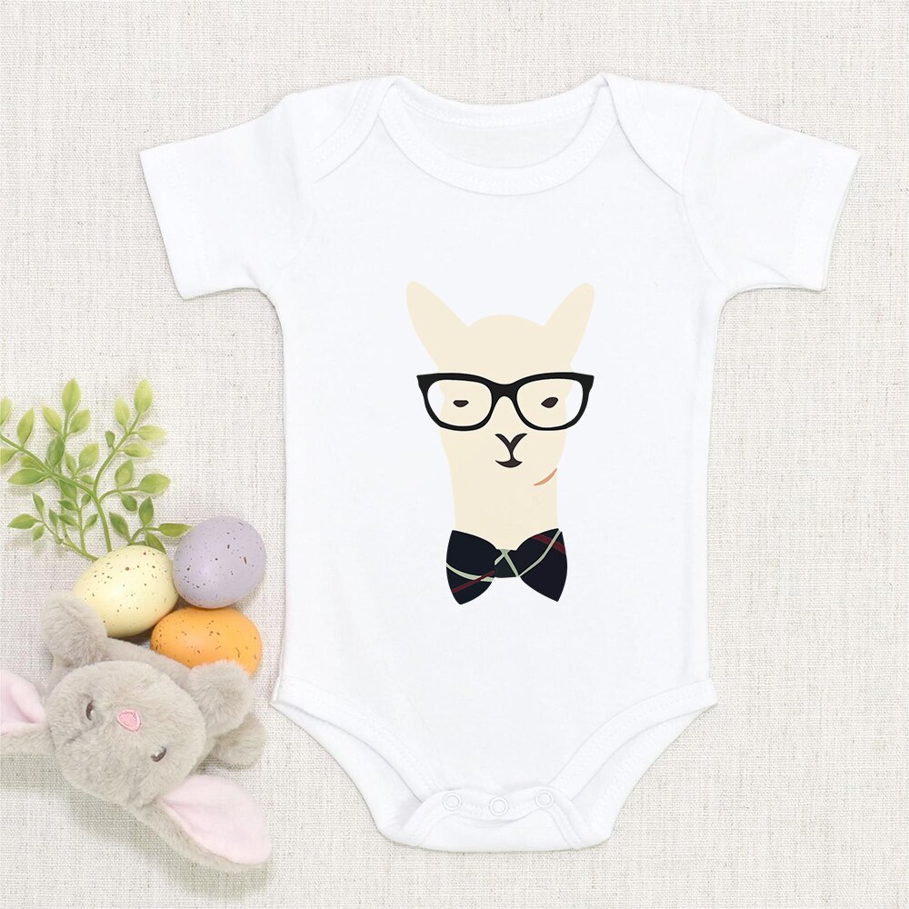 Baby Junge Kleidung Lustige Alpaka Trägheit Baby 2022 Neugeborenen Baby Mädchen Bodysuit Kleinkind Baby Gesamt eins-Stück Ropa Bebe harajuku: HY-20AC1862 / 12-18M