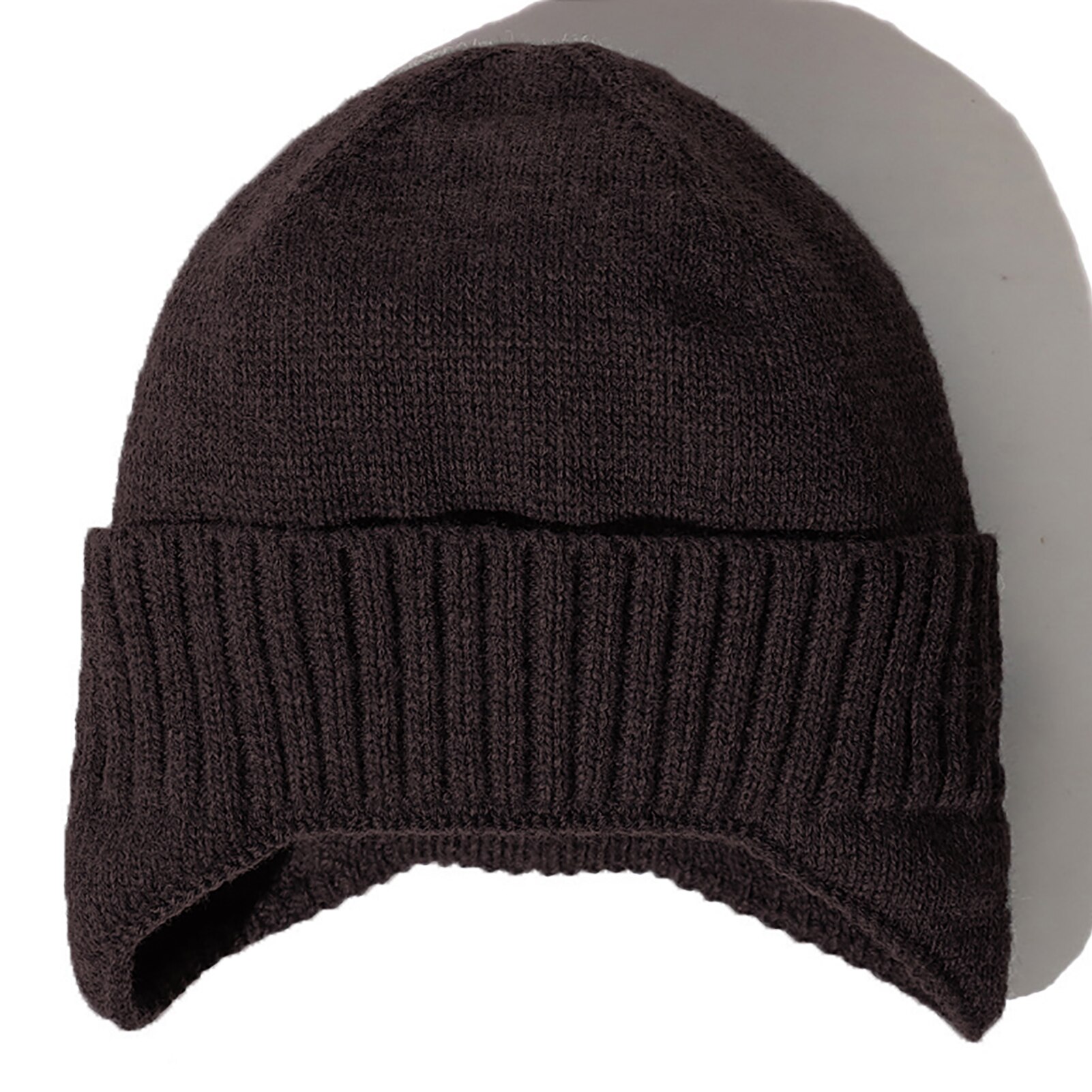 Men Acrylic Knitted Winter Hat Beanie Hats for Women Thick Warm Beanies Male Skullcap Knit Bonnet Gorro Unisex: Coffee