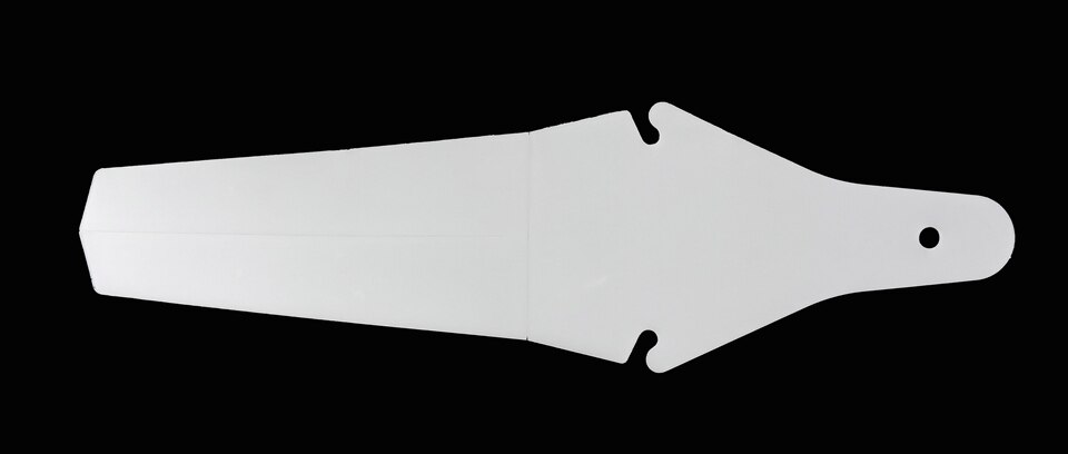 Bicycle Fender Quick Disassembly Fender Boarding Equipment Accessories BF2002: White