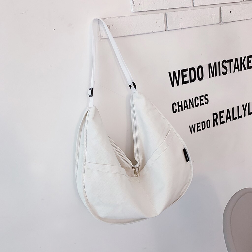 Vrouwen Mode Canvas Tas Grote Capaciteit Dumplings Duurzaam Vrouwelijke Handtas Tote Shopper canvas eco tassen Messenger Schoudertas