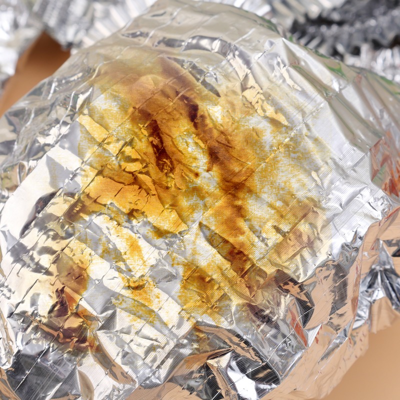 Filme de folha de alumínio capa de alimentos elástico saran envoltório filme aderente grau alimentício descartável saco de manutenção fresca cozinha isolamento artefato tampa