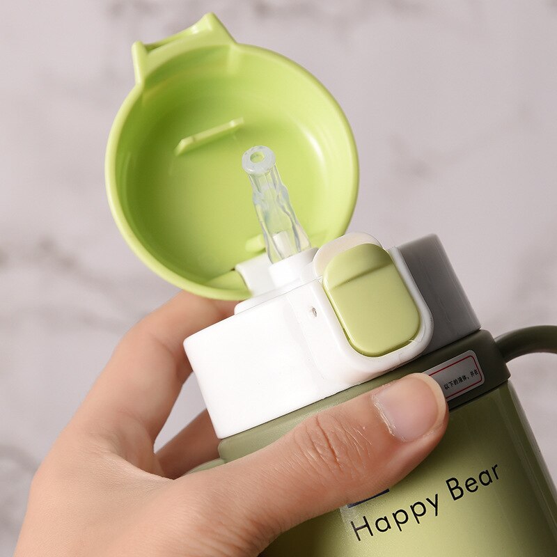Thermos à lait en acier inoxydable, tasse d&#39;alimentation pour bébé, Thermos à lait pour enfants, bouteille d&#39;eau chaude isolée, tasse thermique qui fuit