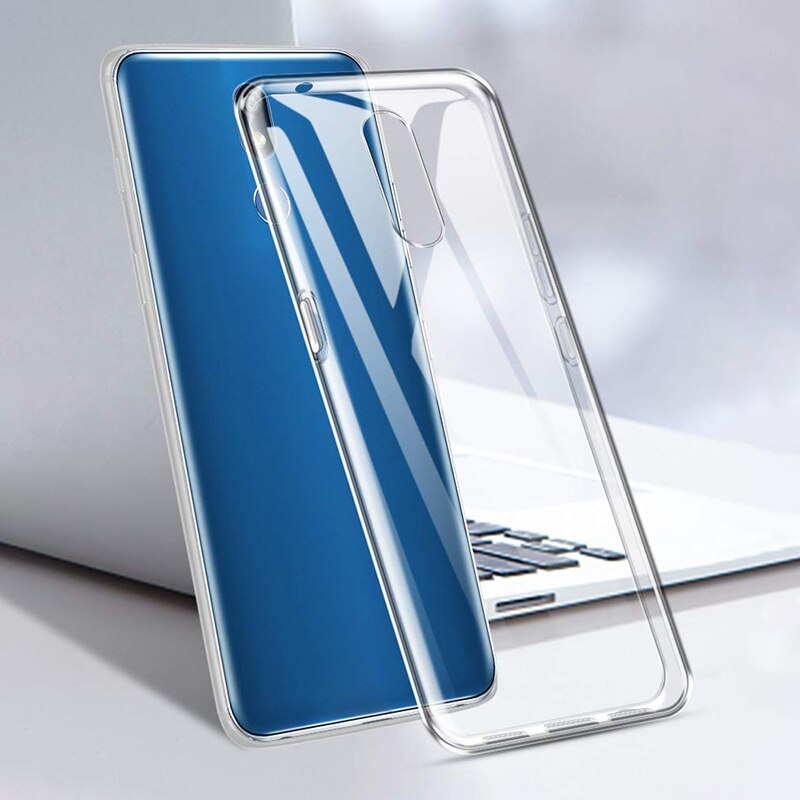 Siliconen Beschermhoes Covers Voor Lg K40/K12 Plus/X4 Soft Tpu Transparant Telefoon Terug Shell LGK40 k12Plus X42019 Clear Gel: LG X4 2019